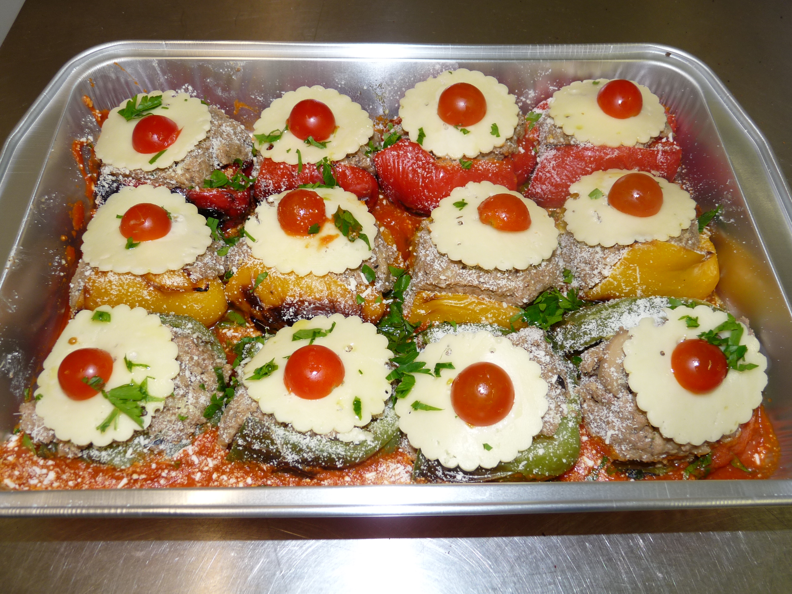 POIVRONS FARCIS FROMAGE